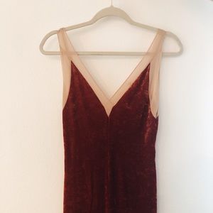 Free People Velvet Dress
